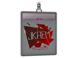 Sticker Slab | jkaem (Foil) | Cologne 2016