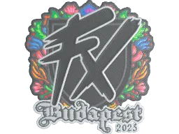 Sticker | Fluxo (Embroidered) | Budapest 2025