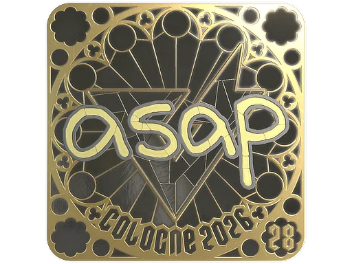 Sticker | asap (Gold, Ranked) | Cologne 2026