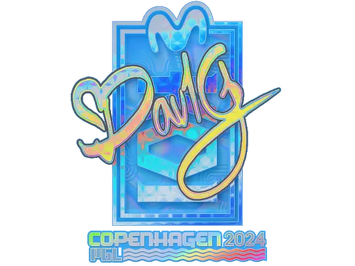 Sticker | dav1g (Holo) | Copenhagen 2024