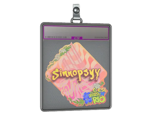 Sticker Slab | sinnopsyy (Holo) | Rio 2022