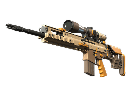 SCAR-20 | Short Ochre (Factory New)