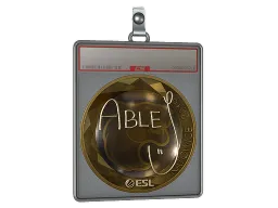 Sticker Slab | ableJ (Gold) | Katowice 2019