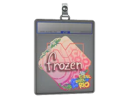 Sticker Slab | frozen | Rio 2022