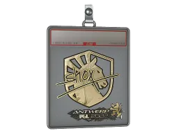 Sticker Slab | shox (Gold) | Antwerp 2022