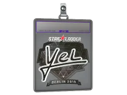 Sticker Slab | yel (Foil) | Berlin 2019