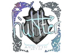 Sticker | huNter- (Holo) | Austin 2025