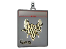 Sticker Slab | apEX (Gold) | Paris 2023