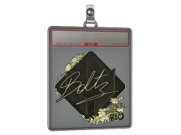 Sticker Slab | boltz (Gold) | Rio 2022