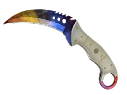 ★ StatTrak™ Talon Knife | Marble Fade (Factory New)