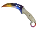 ★ StatTrak™ Talon Knife | Marble Fade (Factory New)