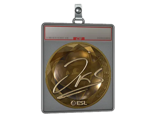 Sticker Slab | jks (Gold) | Katowice 2019