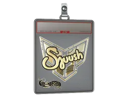 Sticker Slab | sjuush (Gold) | Paris 2023