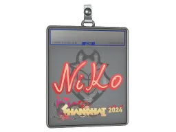 Sticker Slab | NiKo | Shanghai 2024