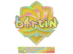 Sticker | b4rtiN (Holo) | Copenhagen 2024