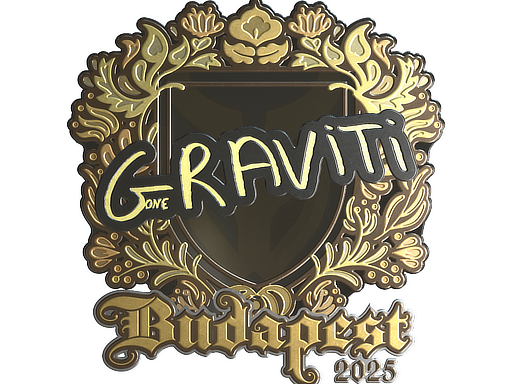 Sticker | Graviti (Gold) | Budapest 2025