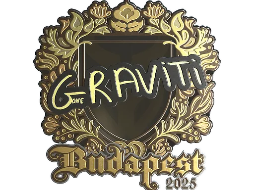 Sticker | Graviti (Gold) | Budapest 2025