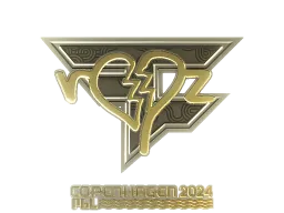 Sticker | ropz (Gold) | Copenhagen 2024