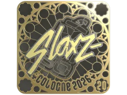 Sticker | slaxz- (Gold, Ranked) | Cologne 2026
