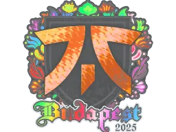 Sticker | fnatic (Holo) | Budapest 2025