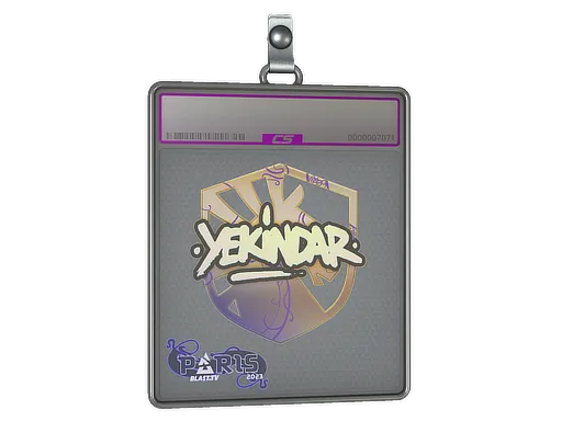 Sticker Slab | YEKINDAR (Holo) | Paris 2023