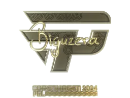 Sticker | biguzera (Gold) | Copenhagen 2024