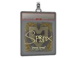 Sticker Slab | Spinx (Gold) | Austin 2025
