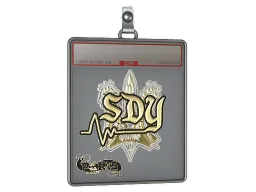 Sticker Slab | sdy (Gold) | Paris 2023