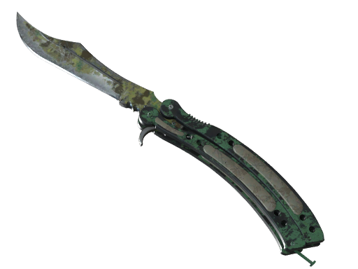 ★ StatTrak™ Butterfly Knife | Boreal Forest (Battle-Scarred)