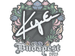 Sticker | kye | Budapest 2025