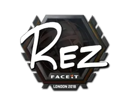 Sticker | REZ | London 2018 CS2 skin