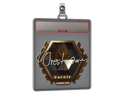 Sticker Slab | f0rest (Gold) | London 2018
