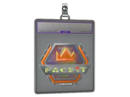 Sticker Slab | FACEIT (Holo) | London 2018
