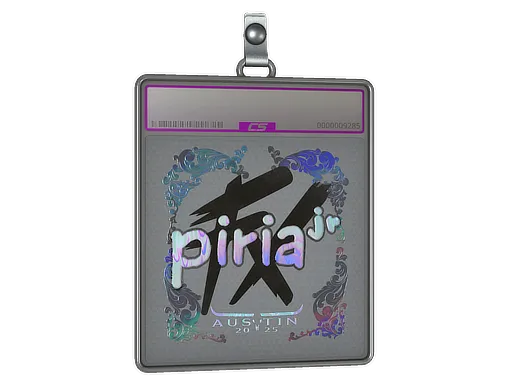 Sticker Slab | piriajr (Holo) | Austin 2025