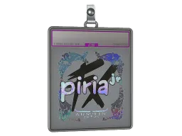 Sticker Slab | piriajr (Holo) | Austin 2025