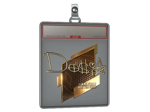 Sticker Slab | Dosia (Gold) | Boston 2018