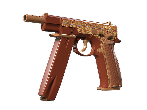 CZ75-Auto | Honey Paisley (Minimal Wear)