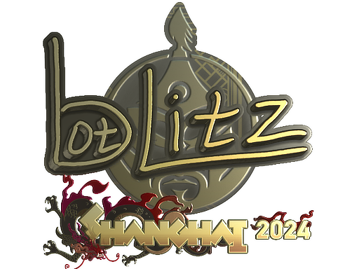 Sticker | bLitz (Gold) | Shanghai 2024