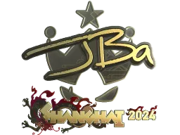 Sticker | JBa (Gold) | Shanghai 2024