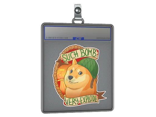 Sticker Slab | Bomb Doge