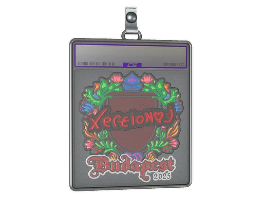 Sticker Slab | xertioN (Embroidered) | Budapest 2025