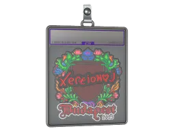 Sticker Slab | xertioN (Embroidered) | Budapest 2025