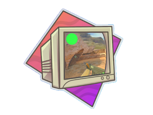 Sticker | Old School (Lenticular)