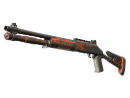 XM1014 | Blaze Orange (Battle-Scarred)