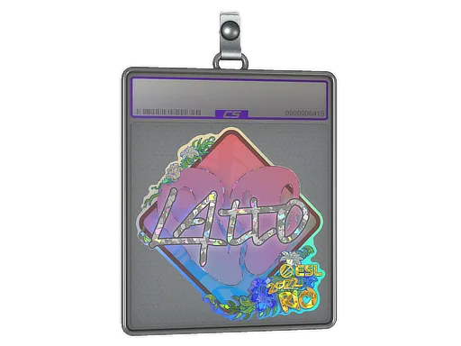 Sticker Slab | latto (Glitter) | Rio 2022