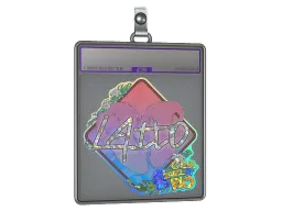 Sticker Slab | latto (Glitter) | Rio 2022