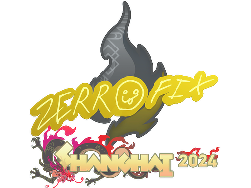 Sticker | zeRRoFIX | Shanghai 2024