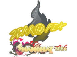 Sticker | zeRRoFIX | Shanghai 2024