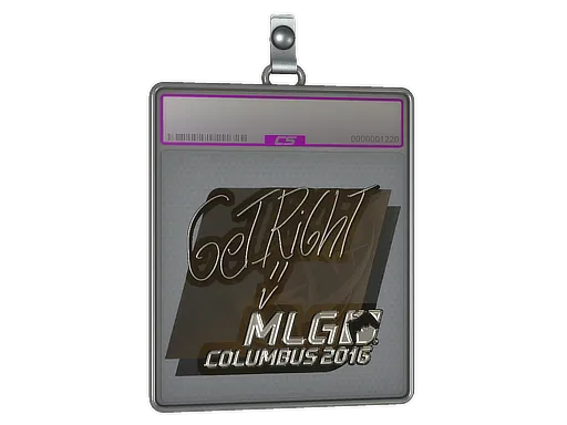 Sticker Slab | GeT_RiGhT (Foil) | MLG Columbus 2016