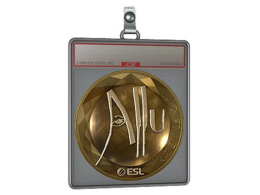 Sticker Slab | allu (Gold) | Katowice 2019